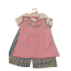 2B Real girls 2 piece set size 4T NWT